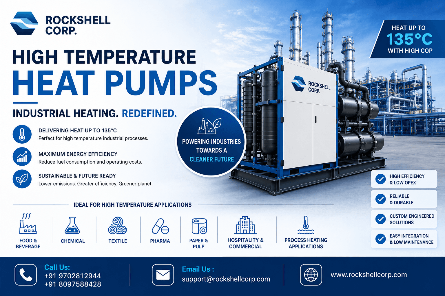 What Should Industries Evaluate When Selecting an Industrial Heat Pump Manufacturer in India?