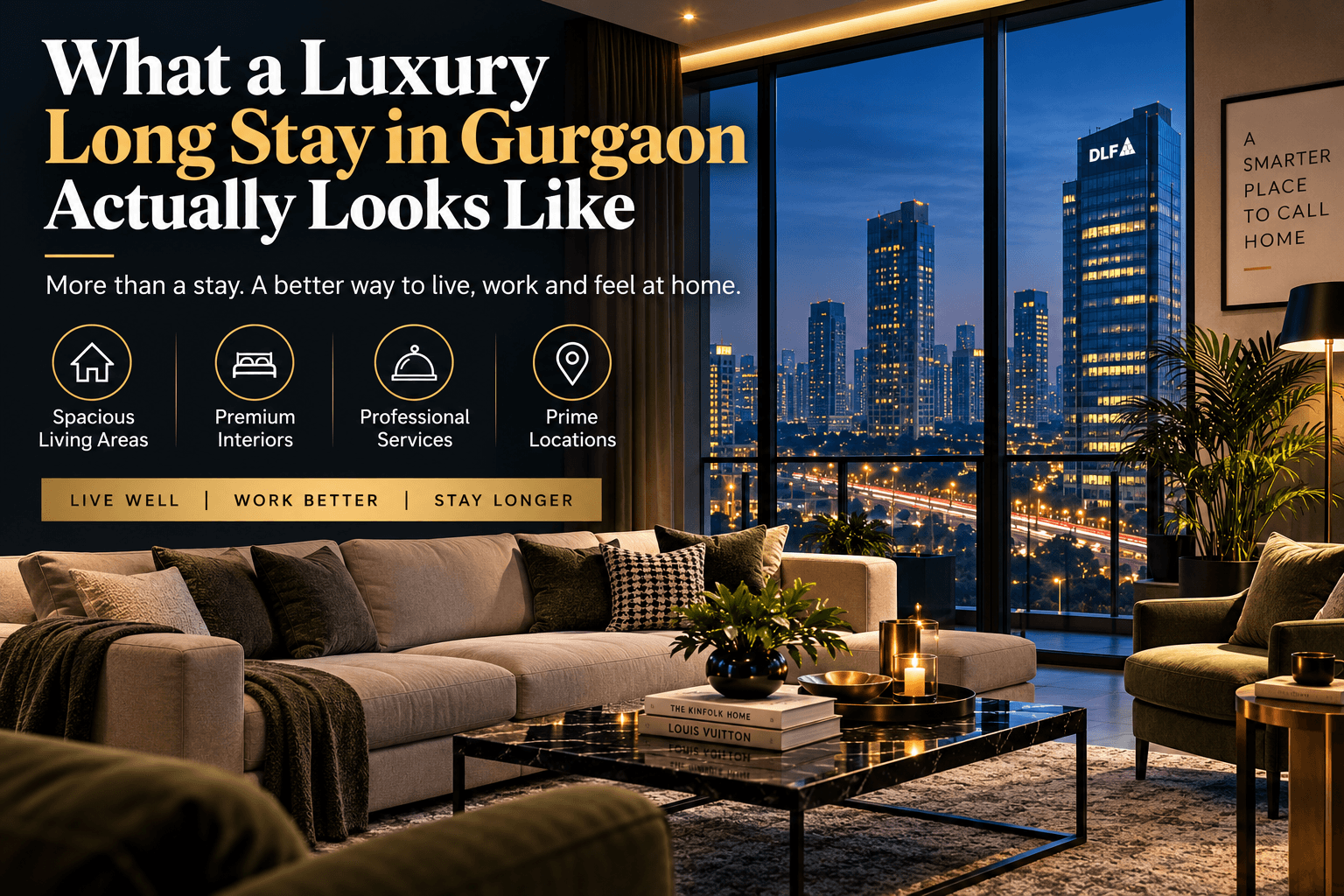 Premium long stay apartments in gurgaon