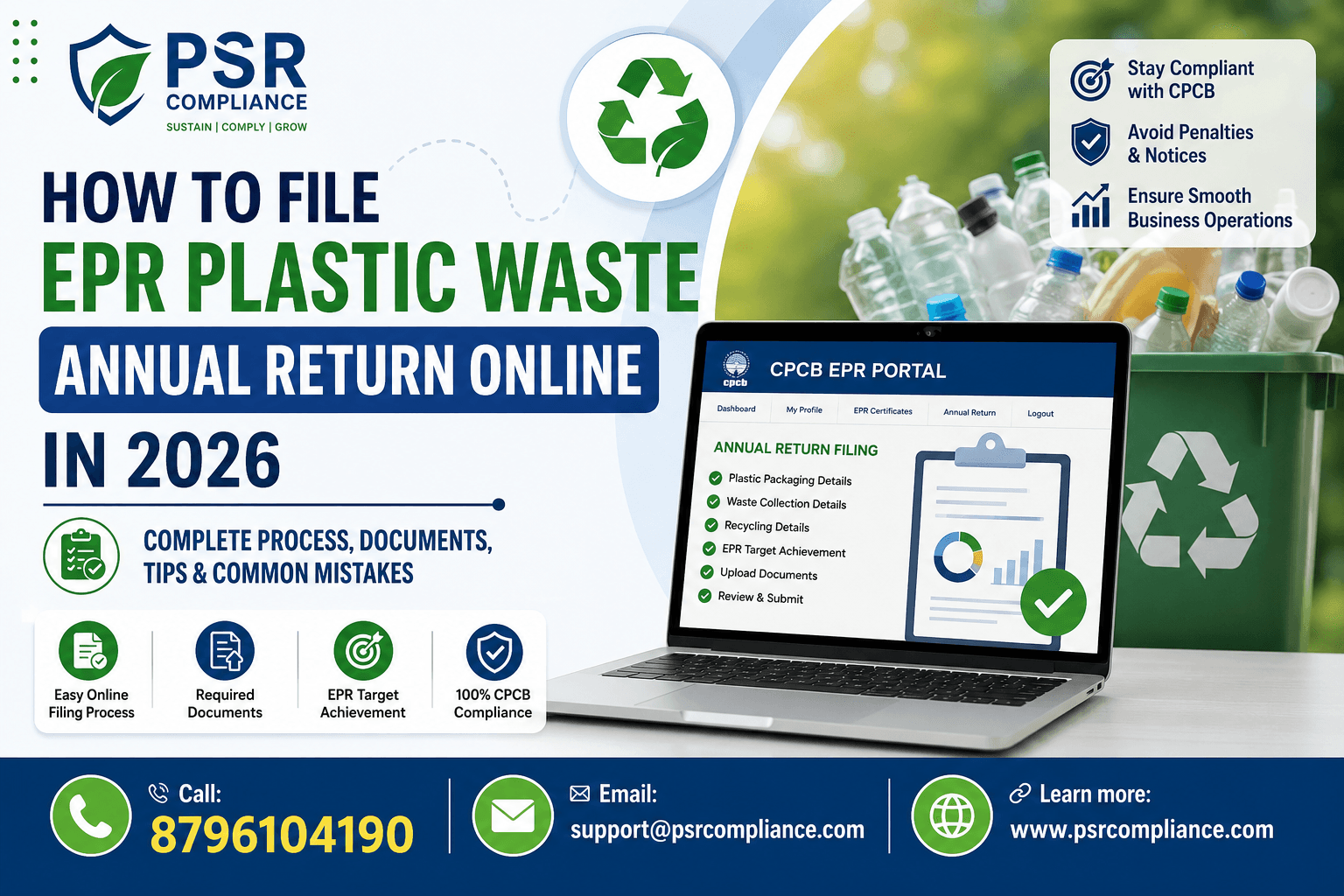 How to File EPR Plastic Waste Annual Return Online in 2026