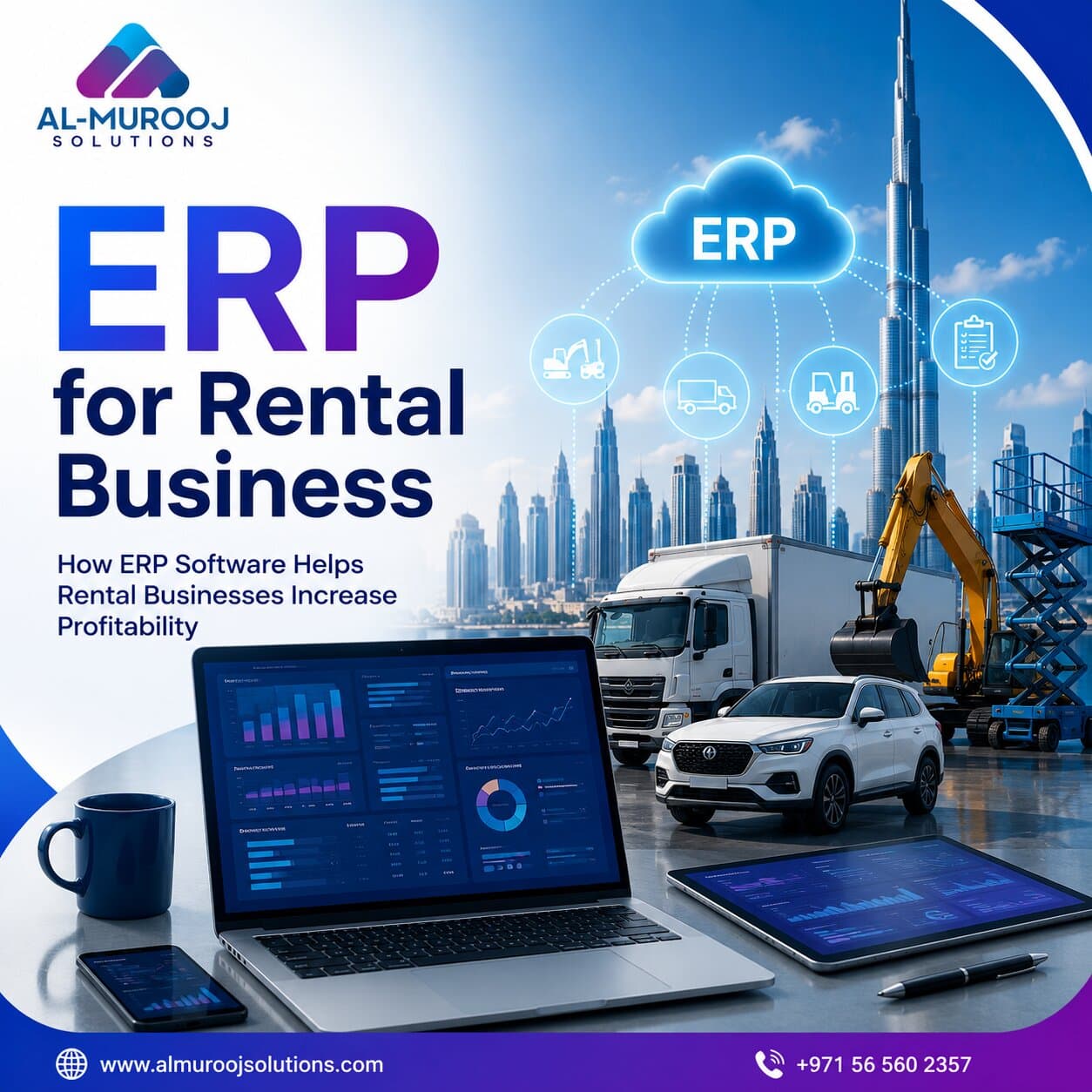 How ERP Software Helps Rental Businesses Increase Profitability