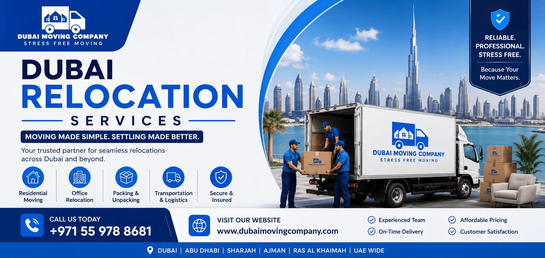 Complete Dubai Relocation Services for Residential & Office Moving