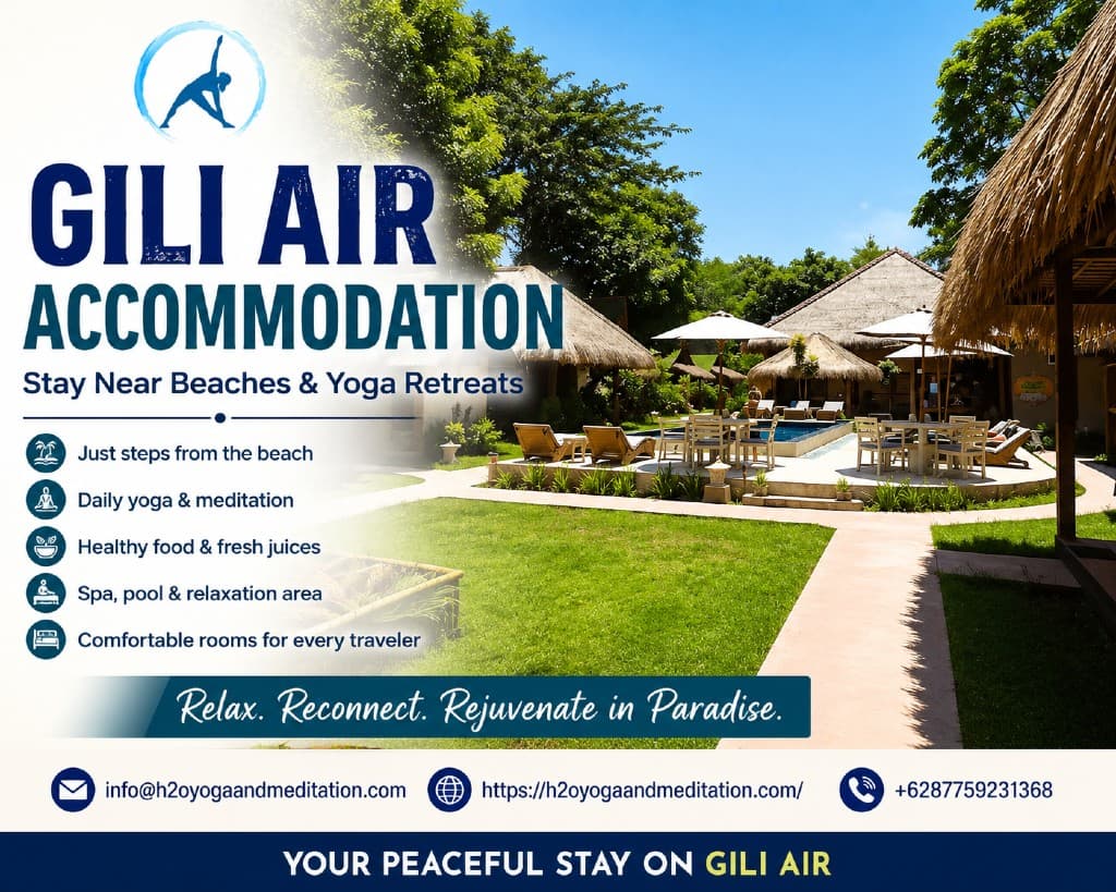 Find Gili Air Accommodation Near Beaches and Yoga Retreats