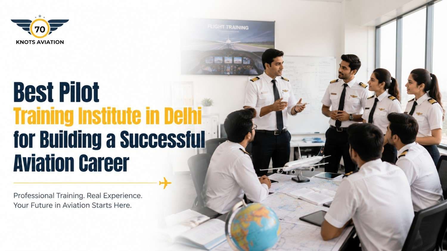 Best Pilot Training Institute in Delhi for Building a Successful Aviation Career