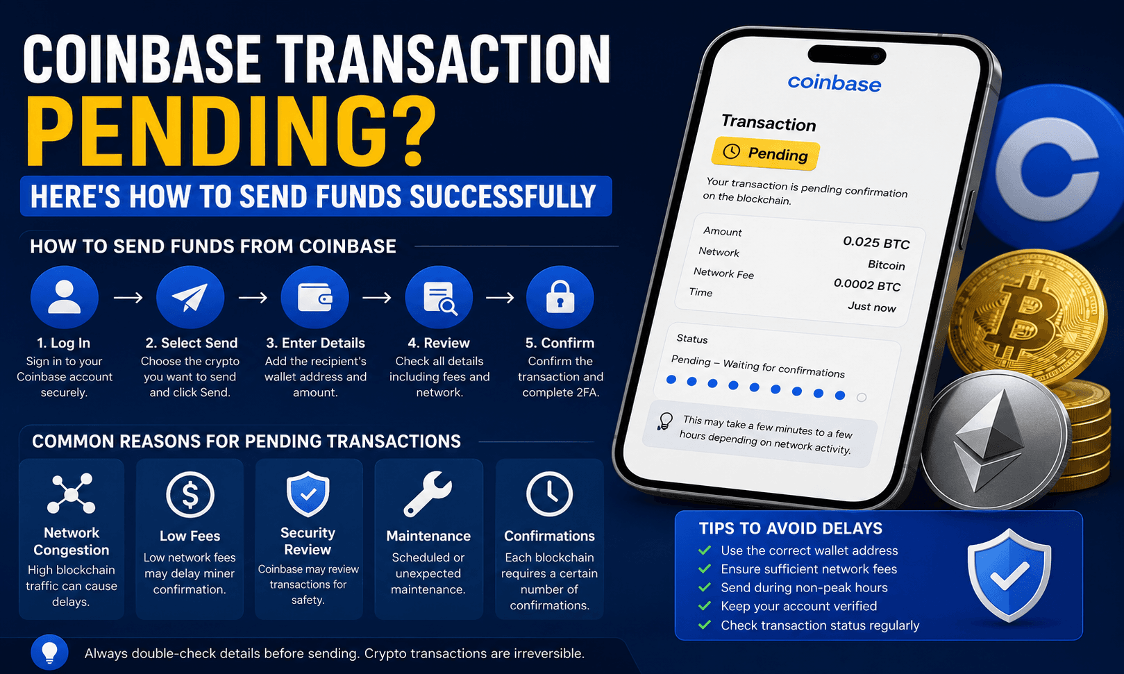 Why Is My Coinbase Transaction Pending?