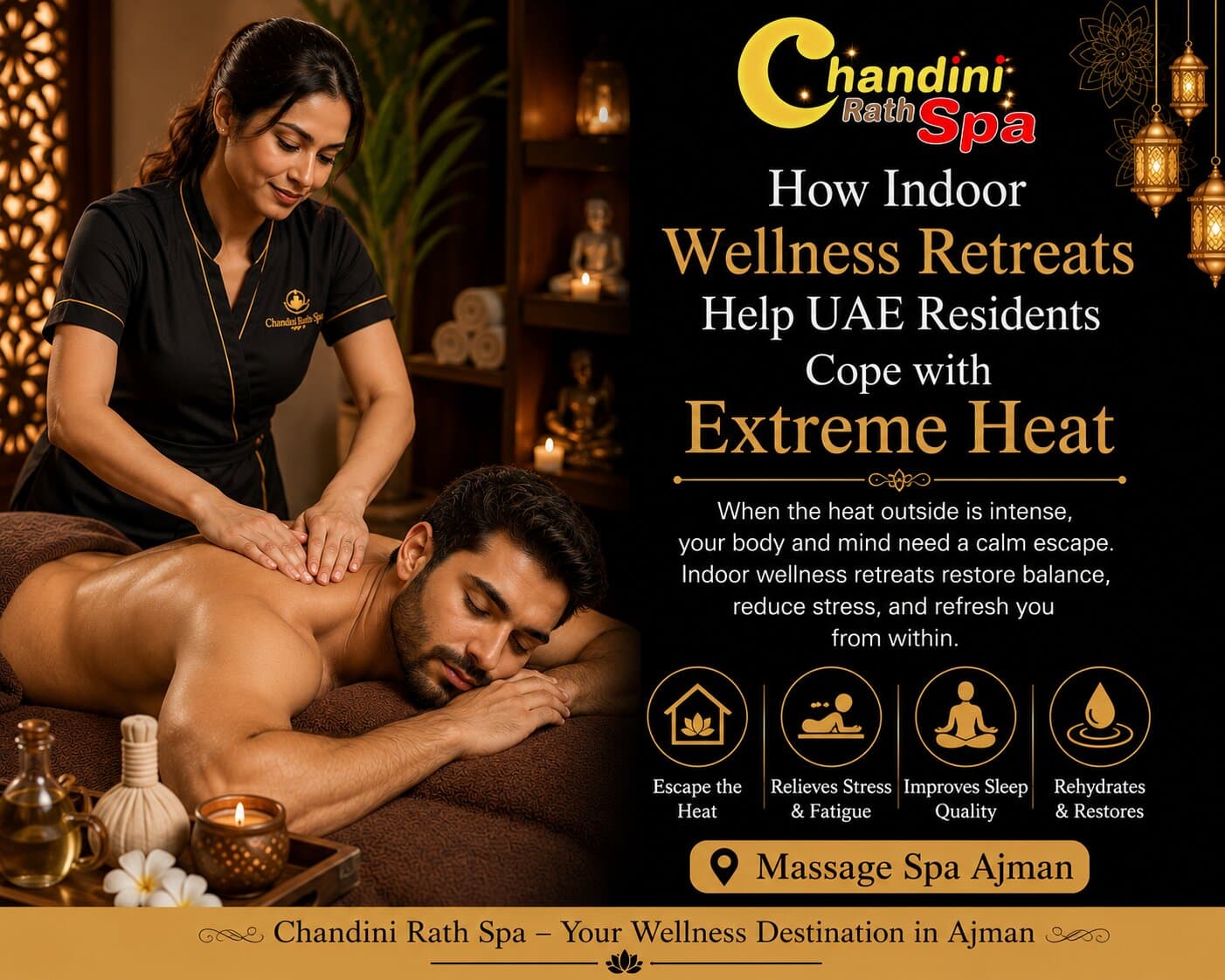 How Indoor Wellness Retreats Help UAE Residents Cope with Extreme Heat