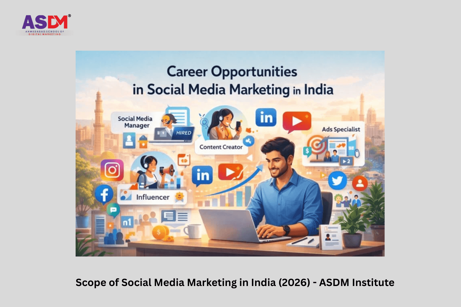 Scope of Social Media Marketing in India (2026) - ASDM Institute