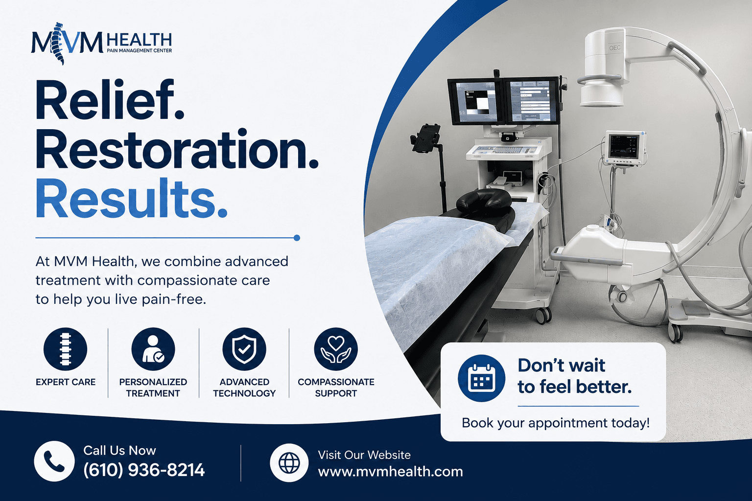Minimally Invasive Pain Care in Reading, PA | MVM Health