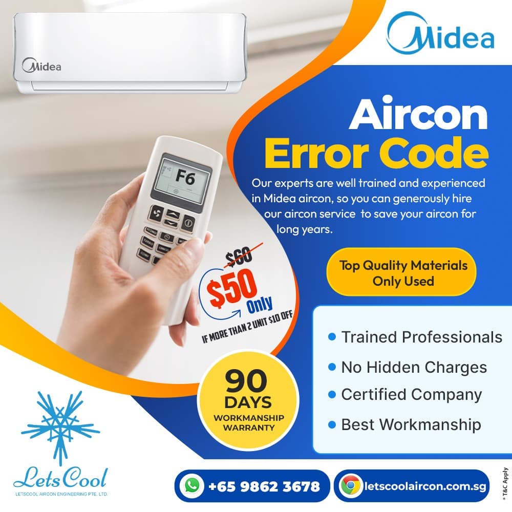 Midea Aircon Error Codes Explained