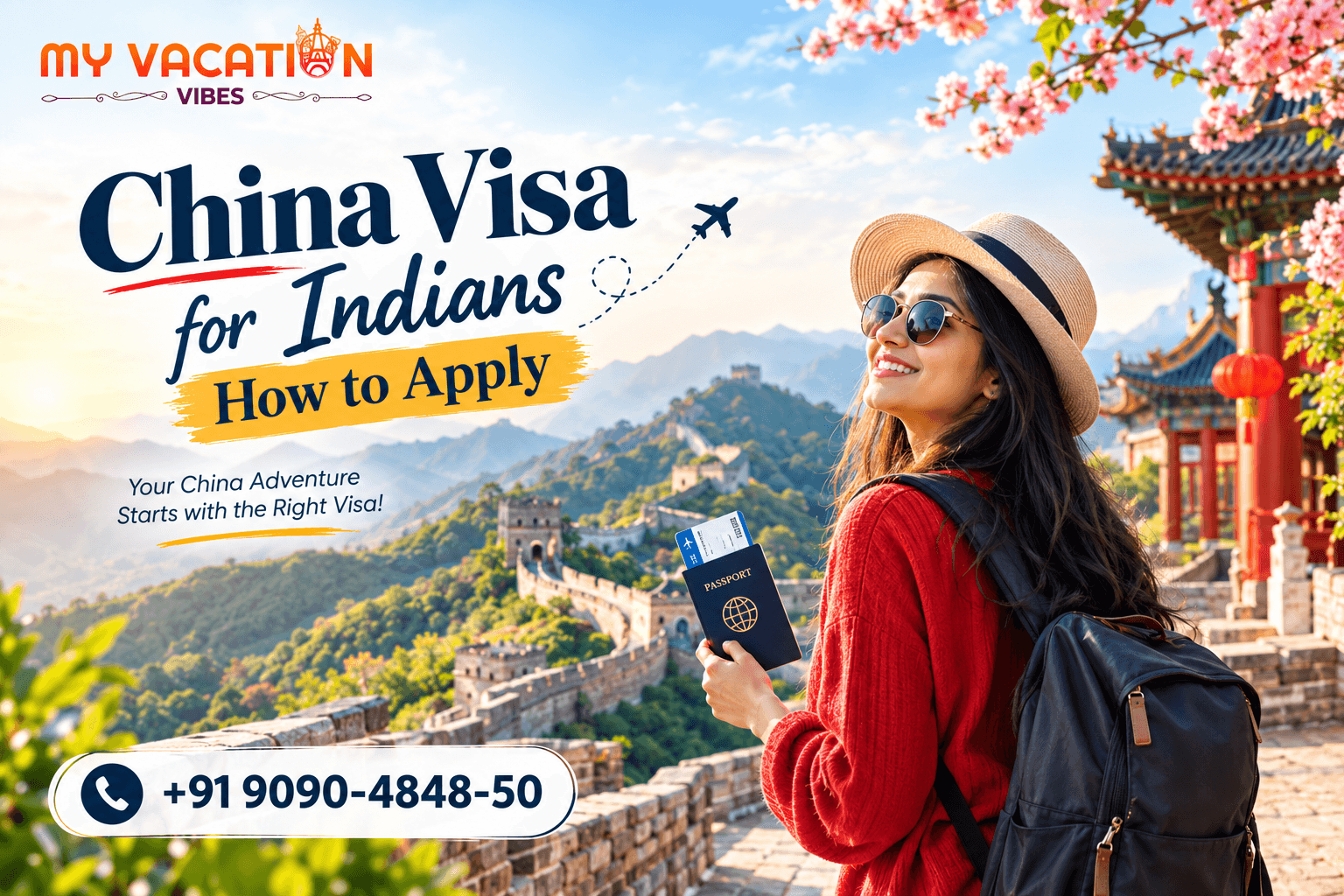 China Visa for Indians: How to Apply