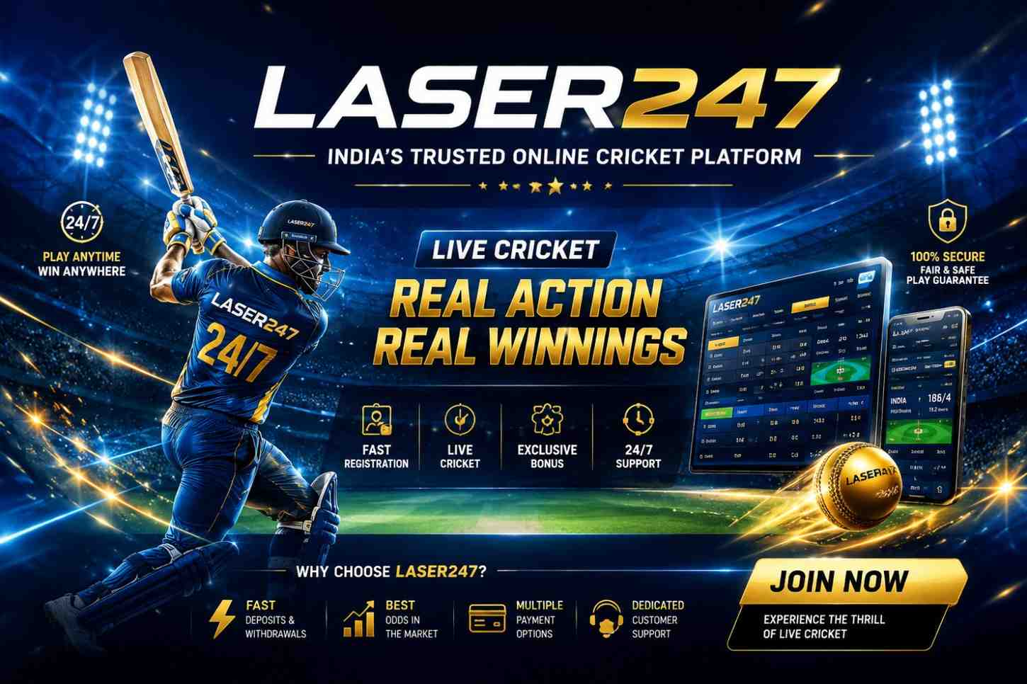 Laser247: A Modern Platform for Online Gaming and Entertainment