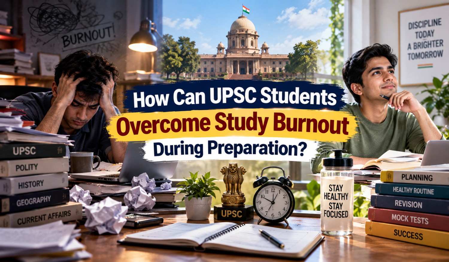 How Can UPSC Students Overcome Study Burnout During Preparation?