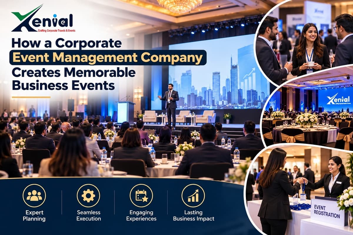 How a Corporate Event Management Company Creates Memorable Business Events