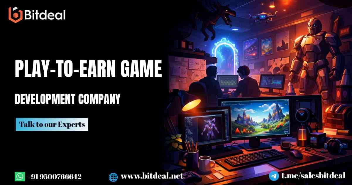 Play-to-Earn Game Development Company: Develop Rewarding Gaming Platforms That Drive Business Growth