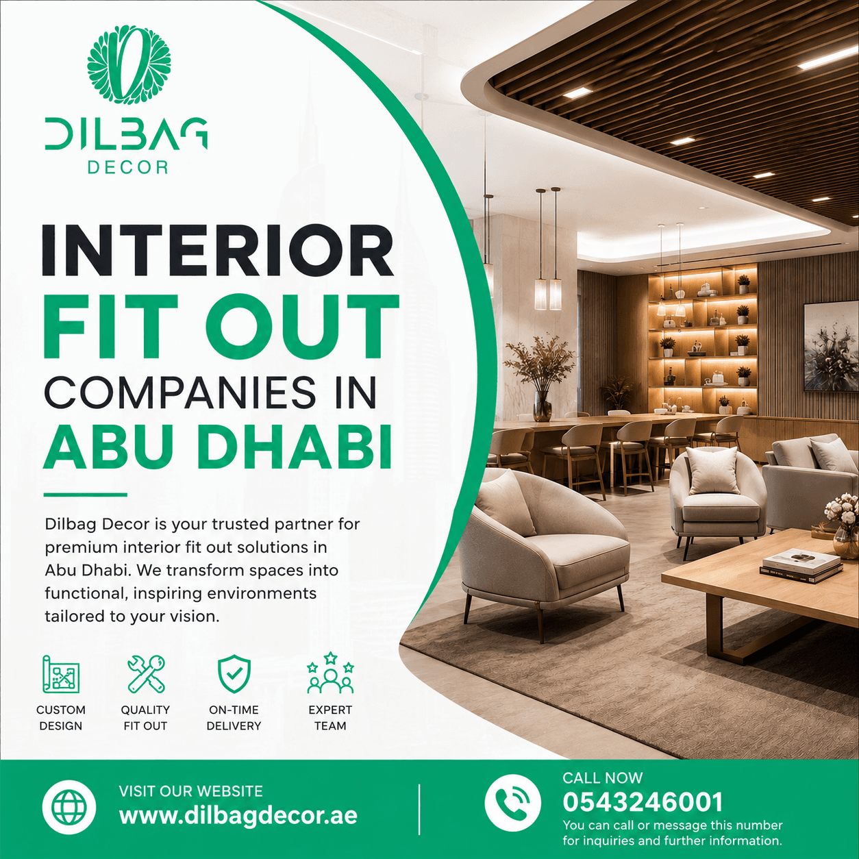 Best Interior Fit-Out Companies in UAE: How to Choose