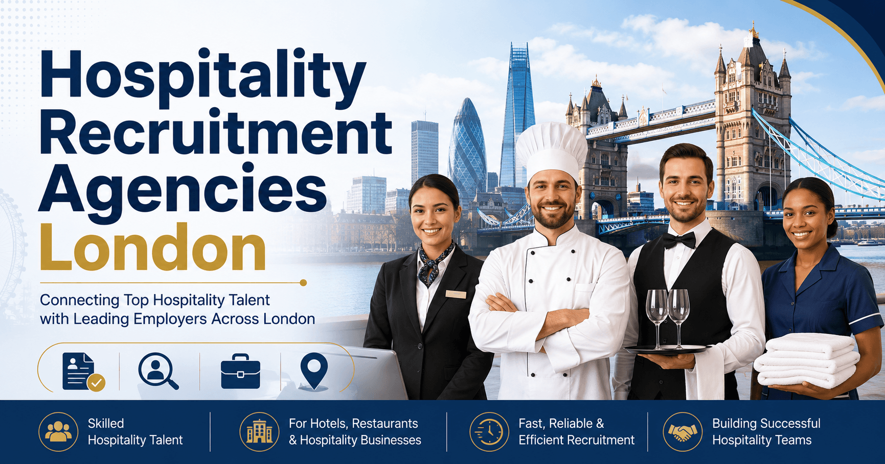 Hospitality Recruitment Agencies London: Connecting Businesses with Skilled Hospitality Talent