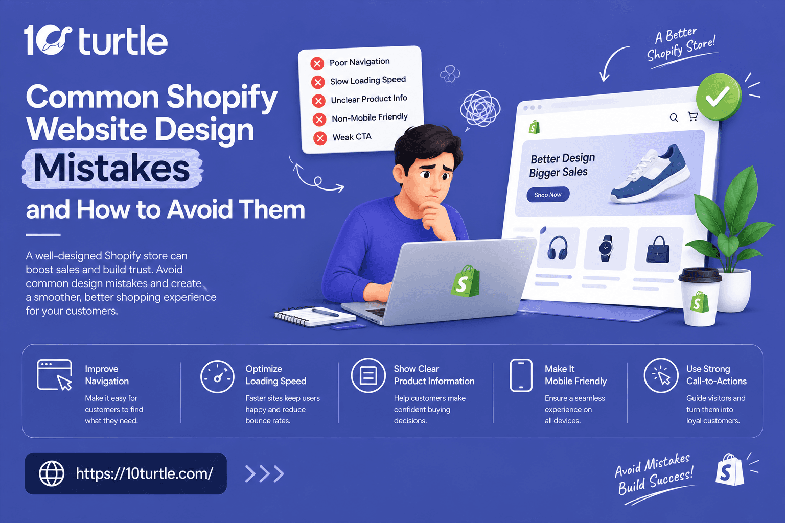 Common Shopify Website Design Mistakes and How to Avoid Them