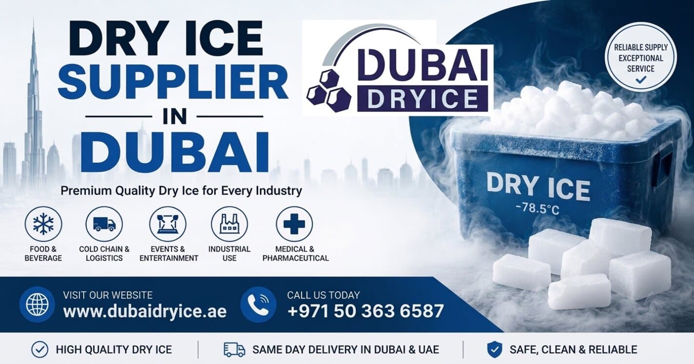 Top Benefits of Buying Dry Ice in Bulk from a Trusted Dry Ice Supplier in Dubai
