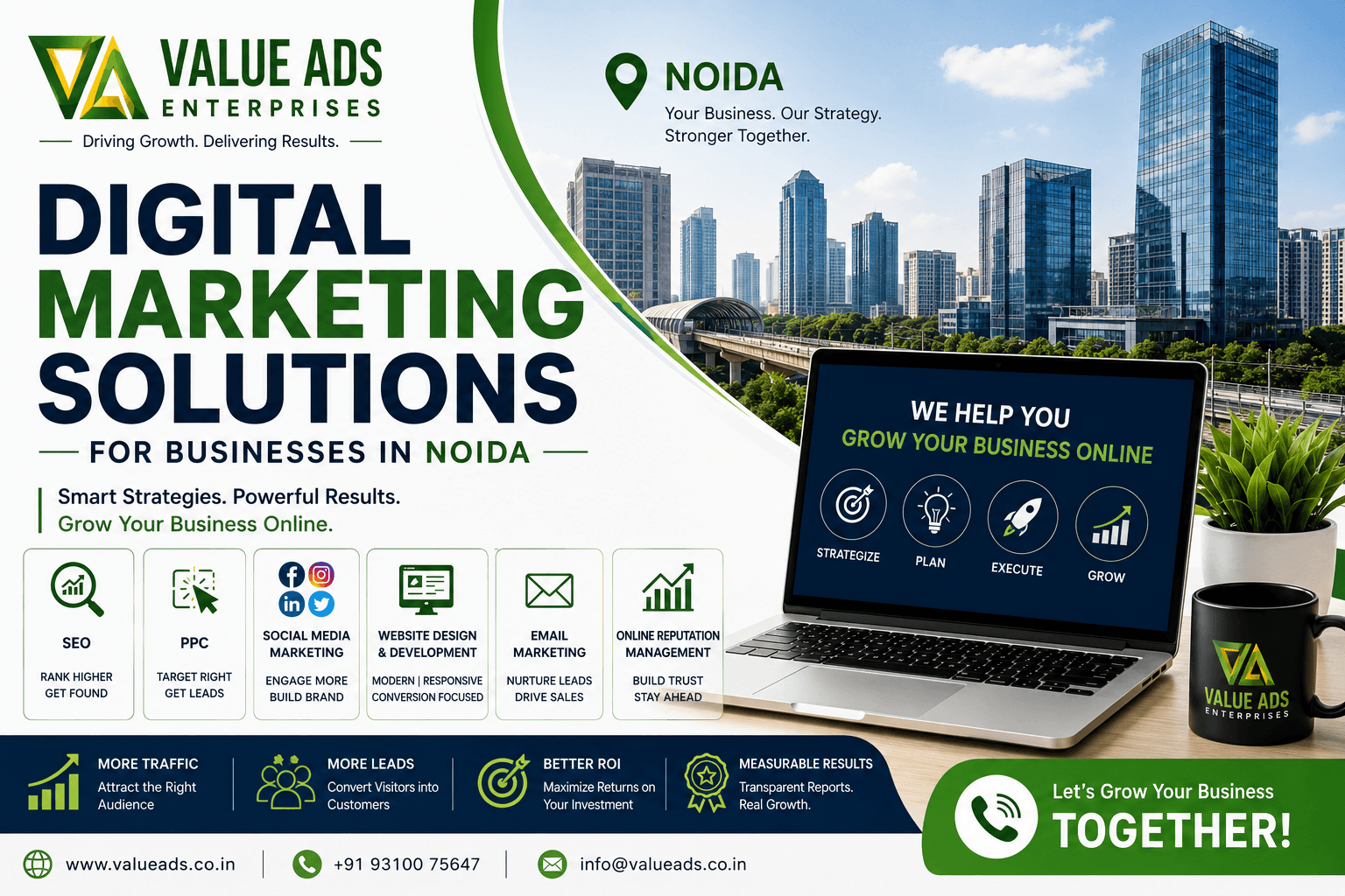 Digital Marketing Agency in Noida | SEO, PPC & Social Media Services