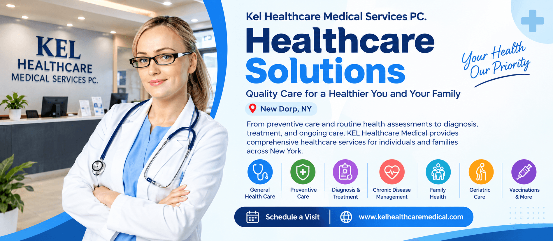 KEL Healthcare Medical: Comprehensive Primary Care & Personalized Healthcare Across New York