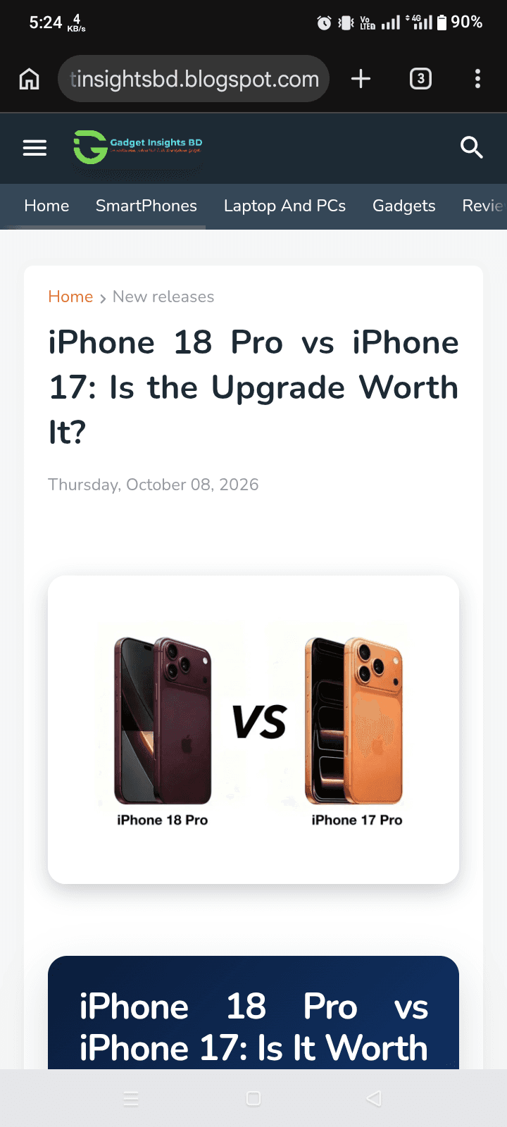 iPhone 18 Pro vs iPhone 17: Is the Upgrade Worth It?