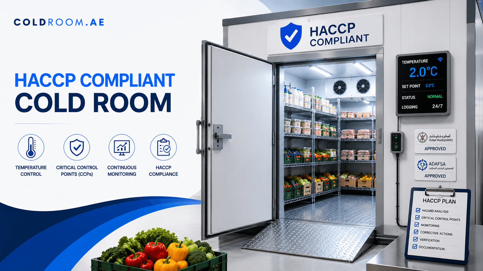 HACCP Compliant Cold Room in the UAE