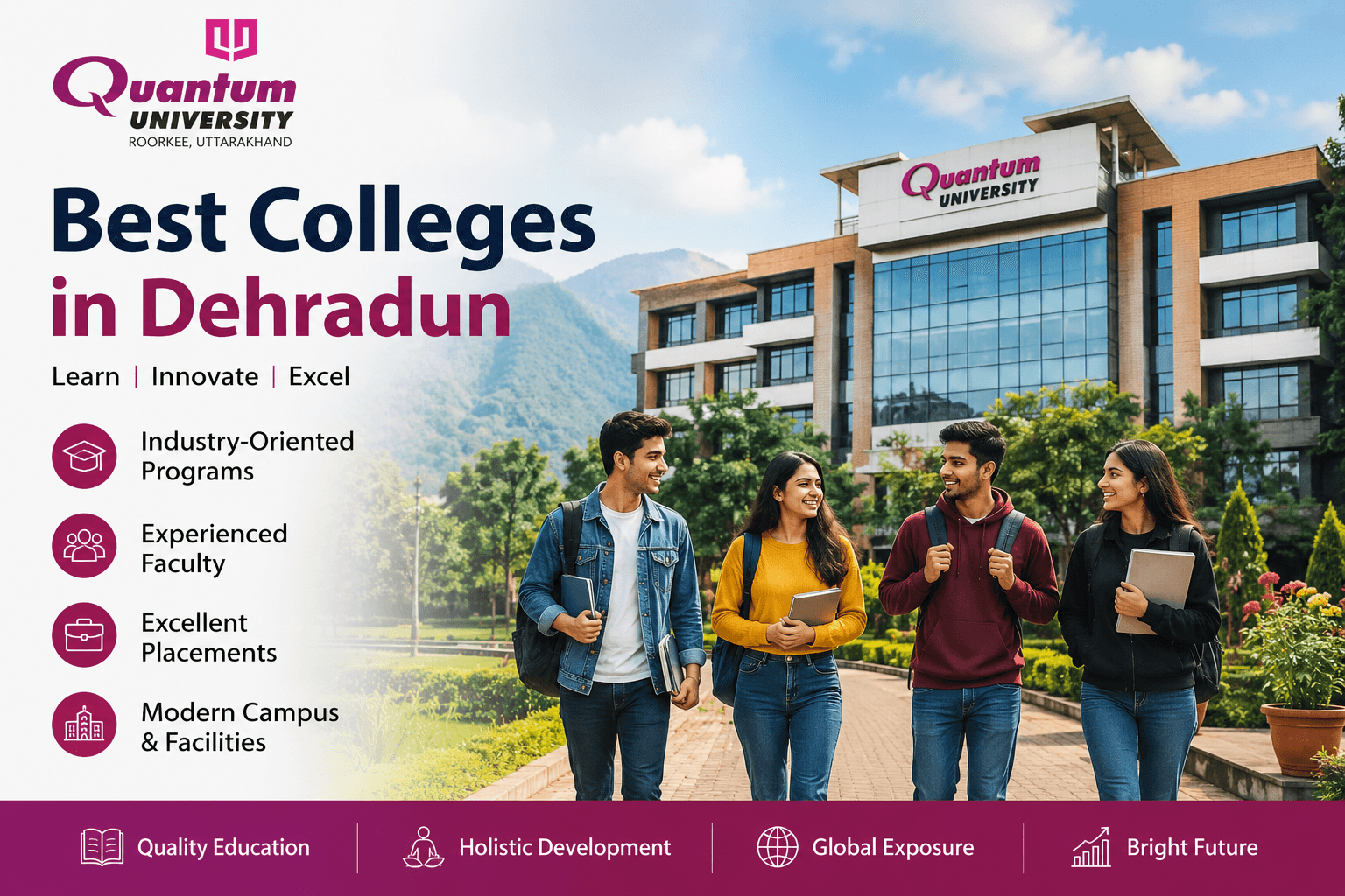 Best Colleges in Dehradun | Admissions Open at Quantum University