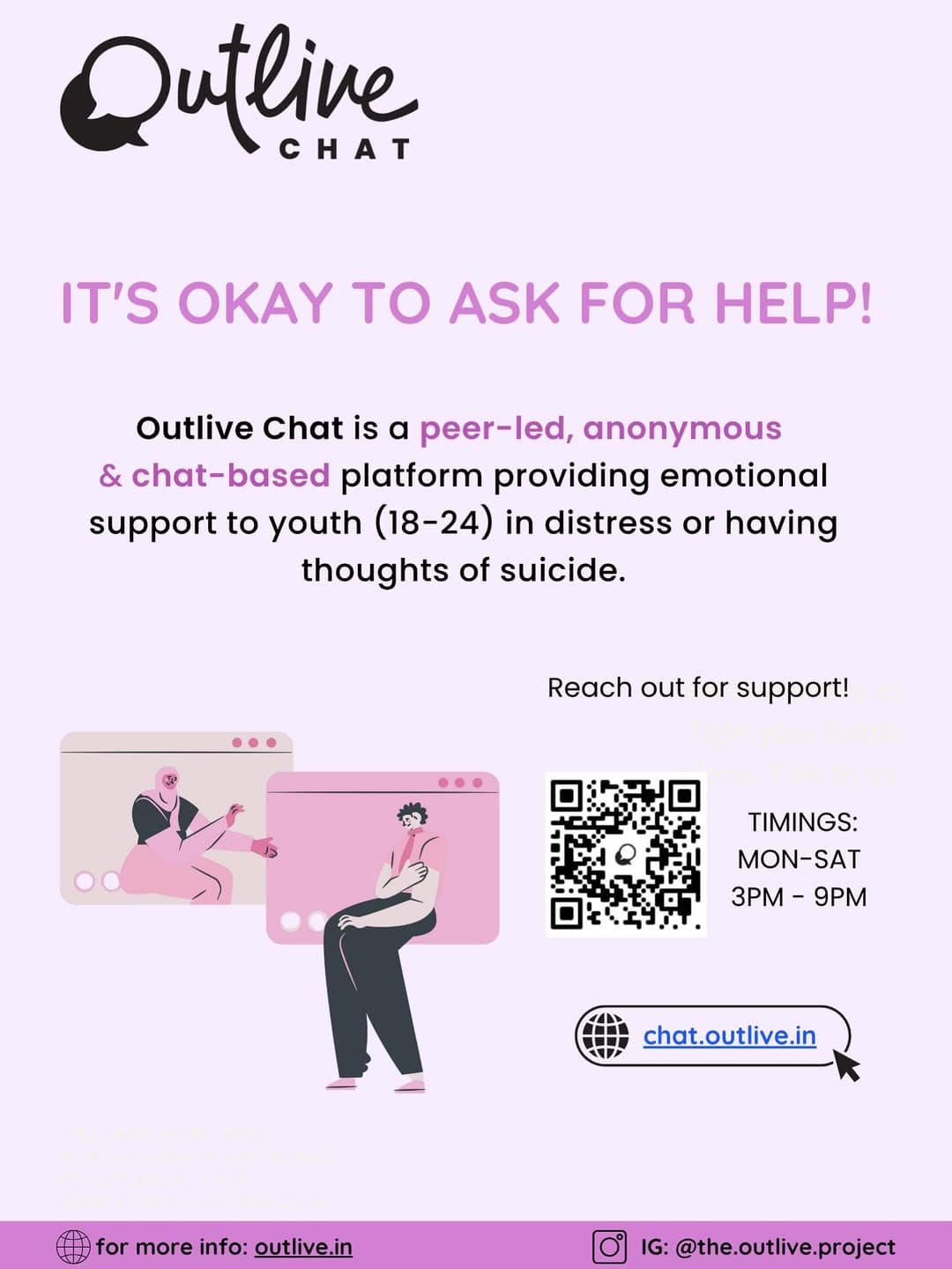 Suicide Prevention Chat: A Safe Space to Talk When Things Feel Overwhelming