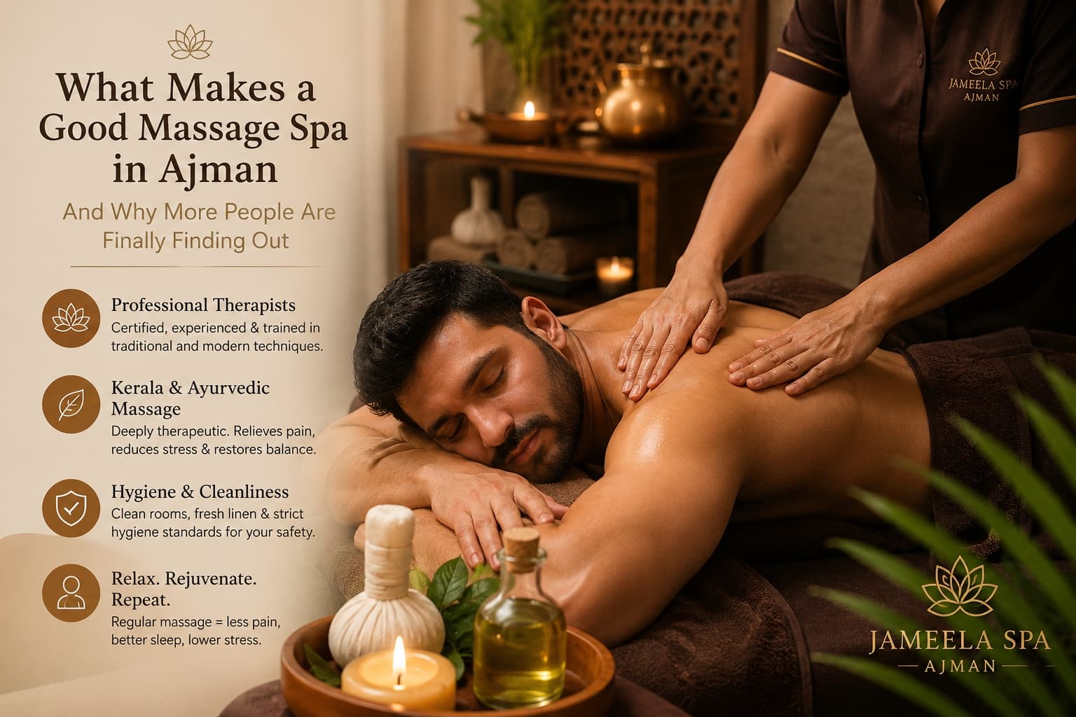 What Makes a Good Massage Spa in Ajman — And Why More People Are Finally Finding Out