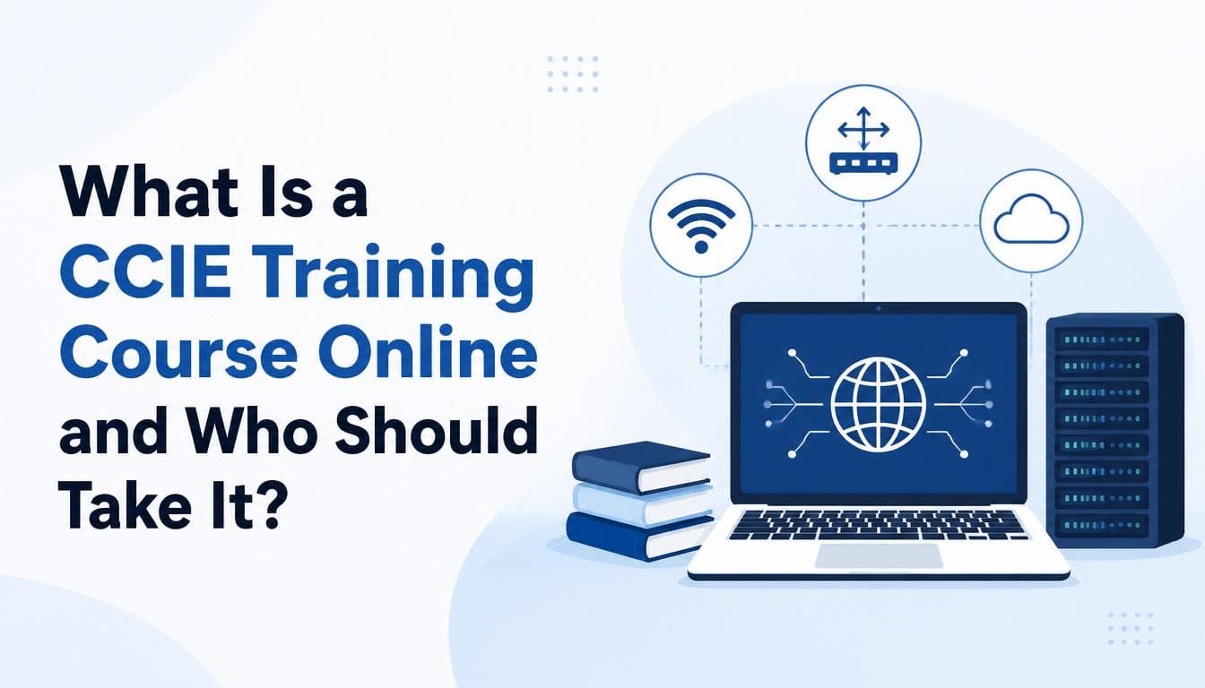 What Is a CCIE Training Course Online and Who Should Take It?