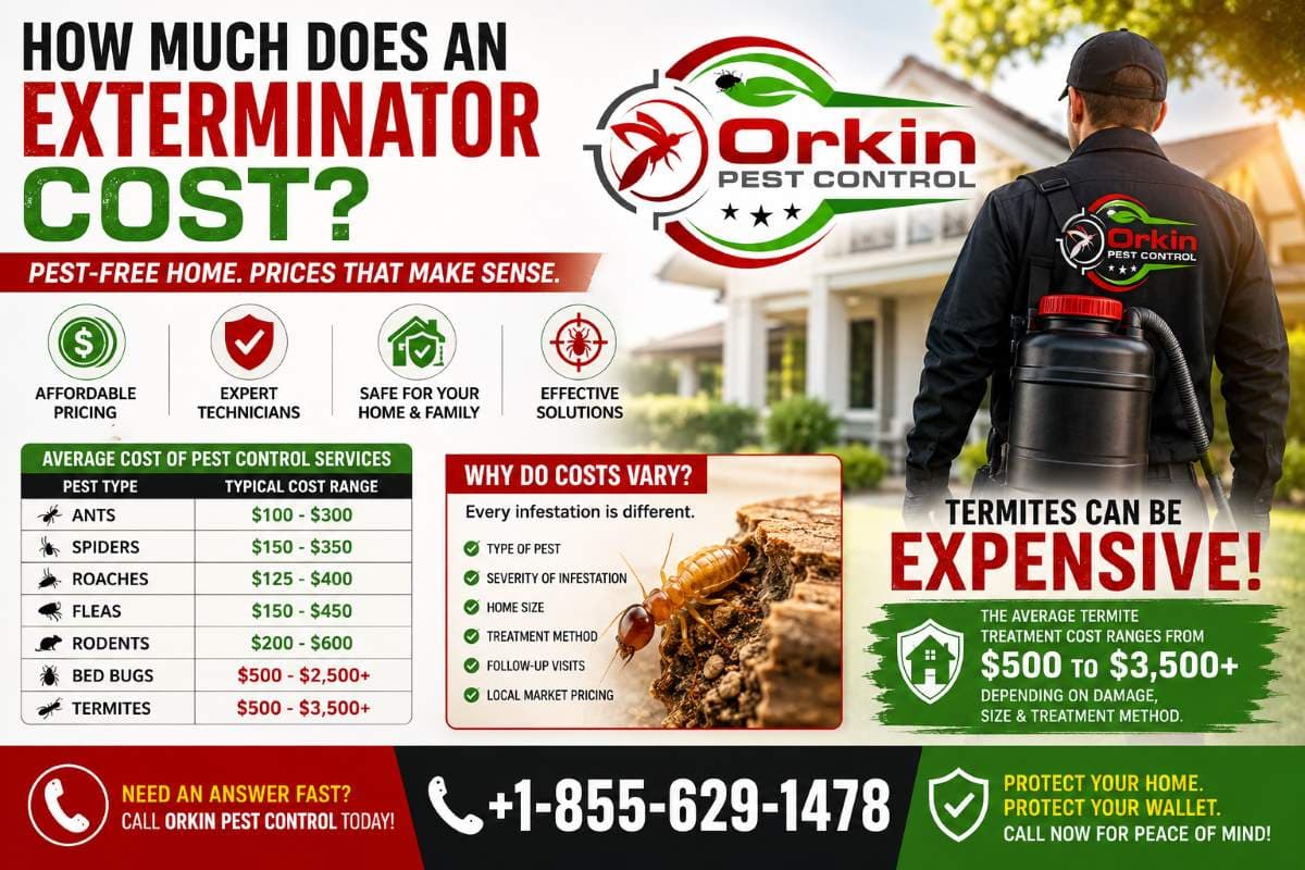 How Much Does an Exterminator Cost?
