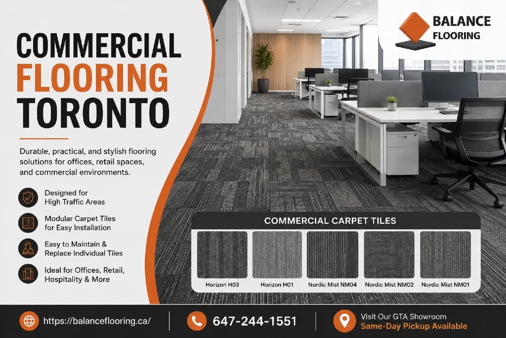 How Commercial Flooring Toronto Can Improve Workplace Design
