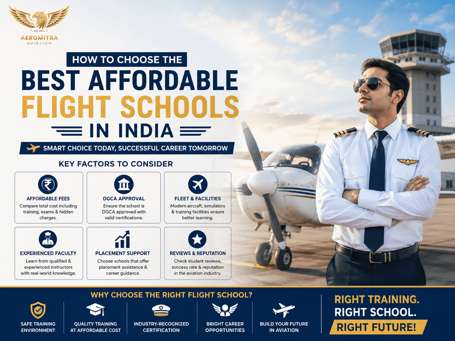 How to Choose the Best Affordable Flight Schools in India