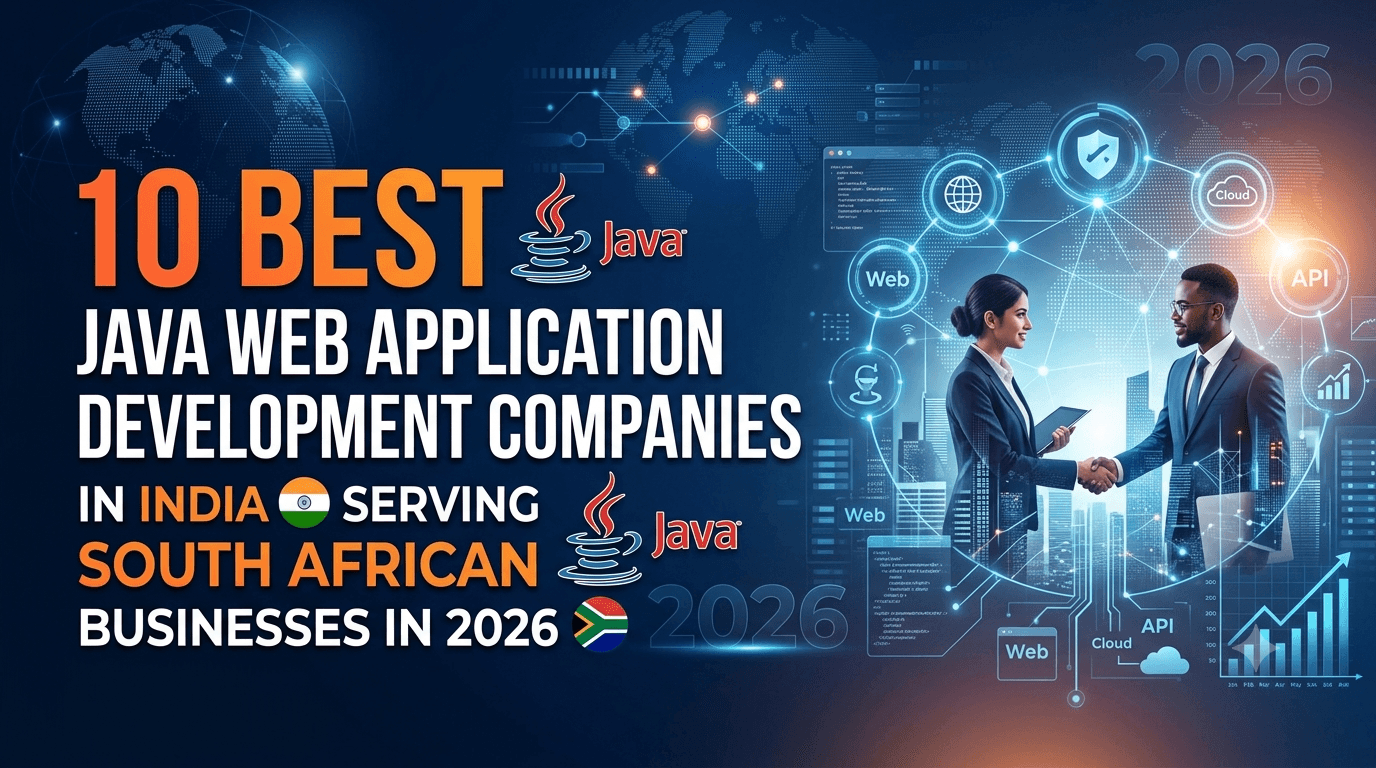 10 Best Java Web Application Development Companies in India Serving South African Businesses in 2026