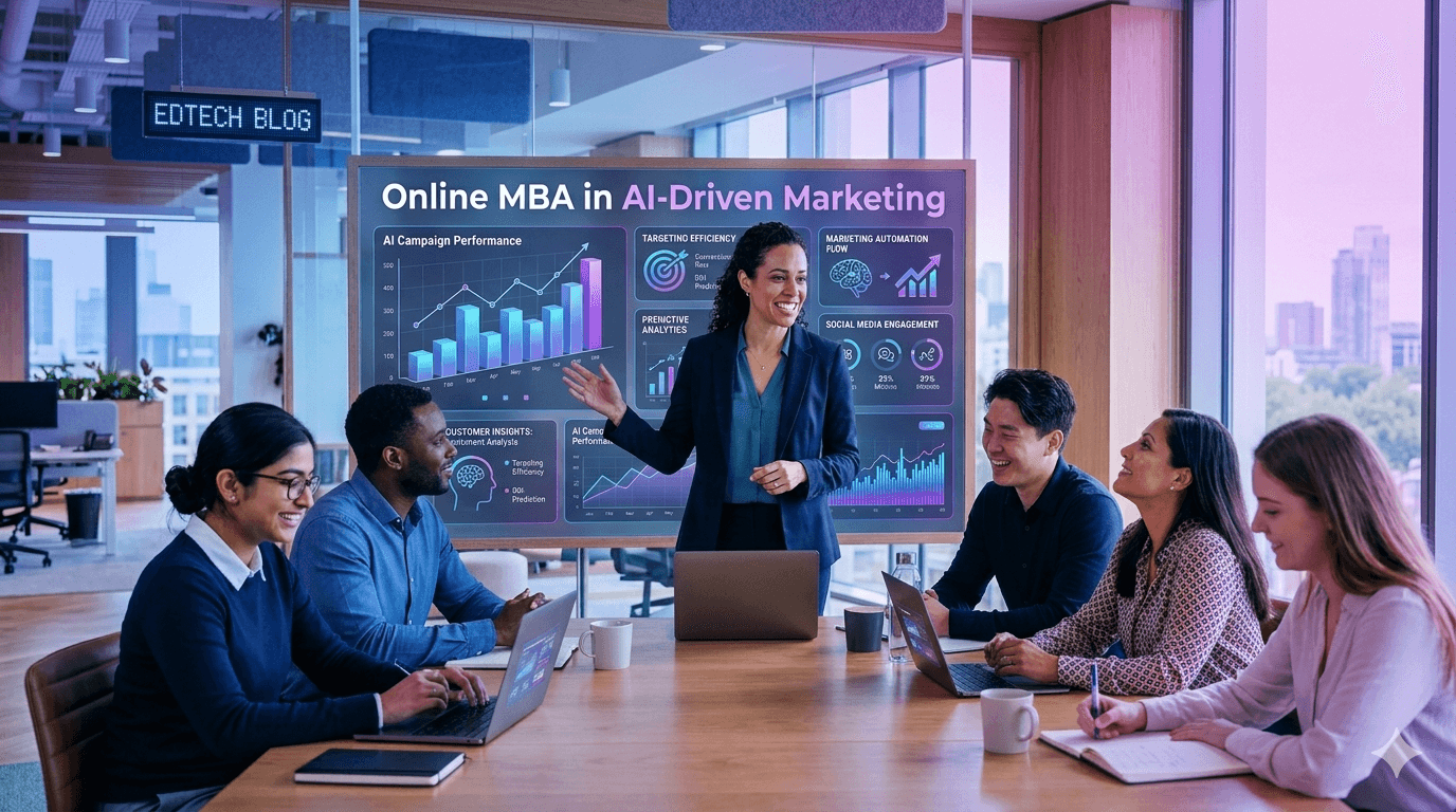 What Is an Online MBA in AI-Driven Marketing