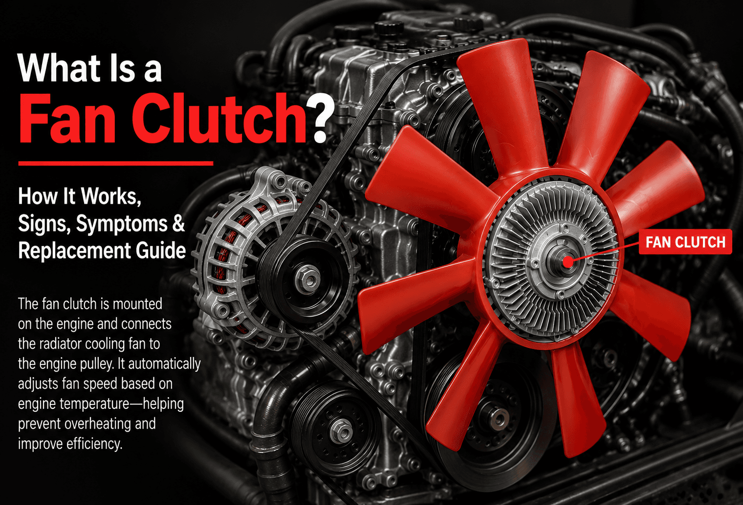 Is Your Engine Overheating? These Fan Clutch Symptoms Could Be the Reason