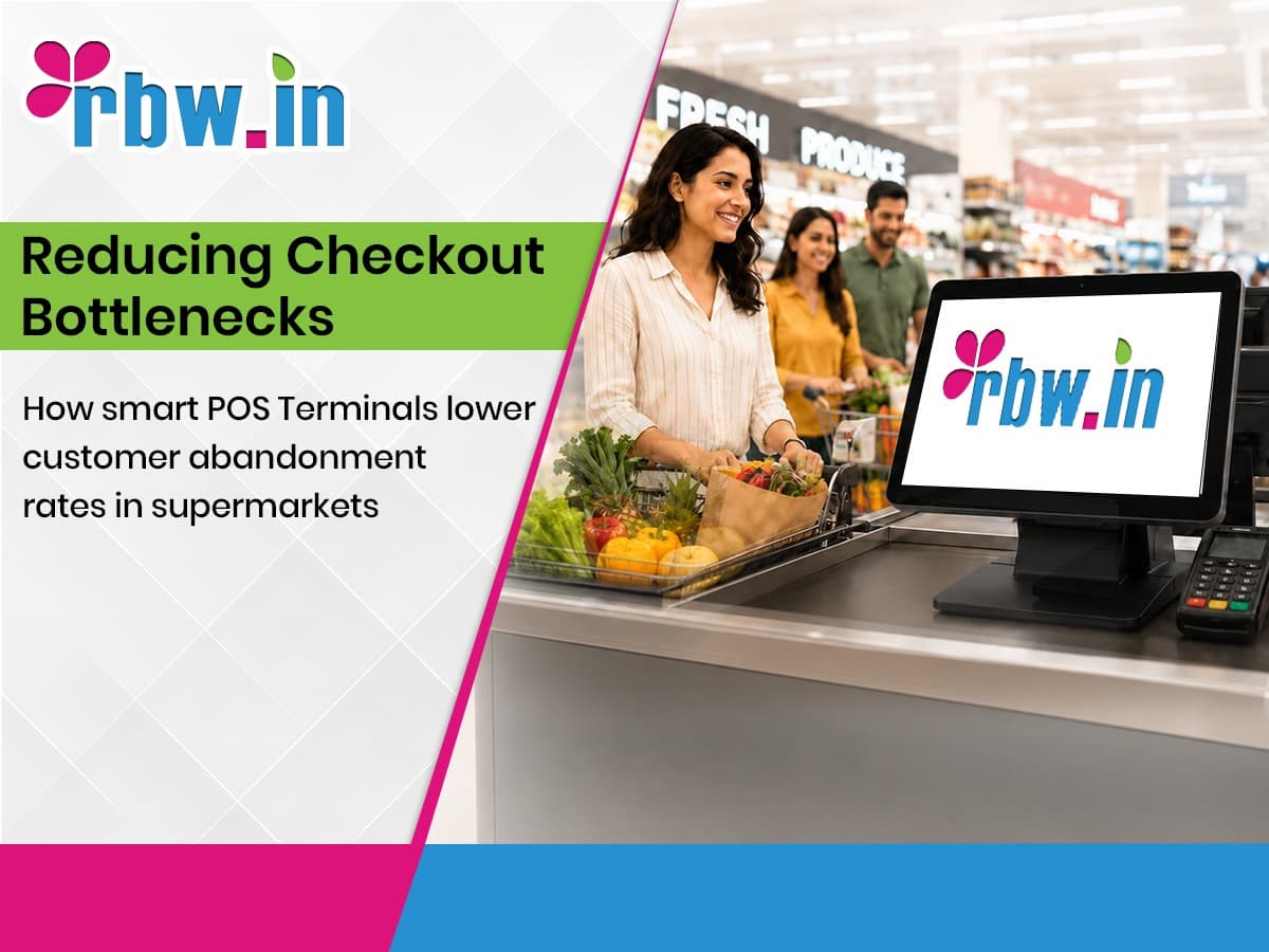 How smart POS terminals lower customer abandonment rates in supermarkets