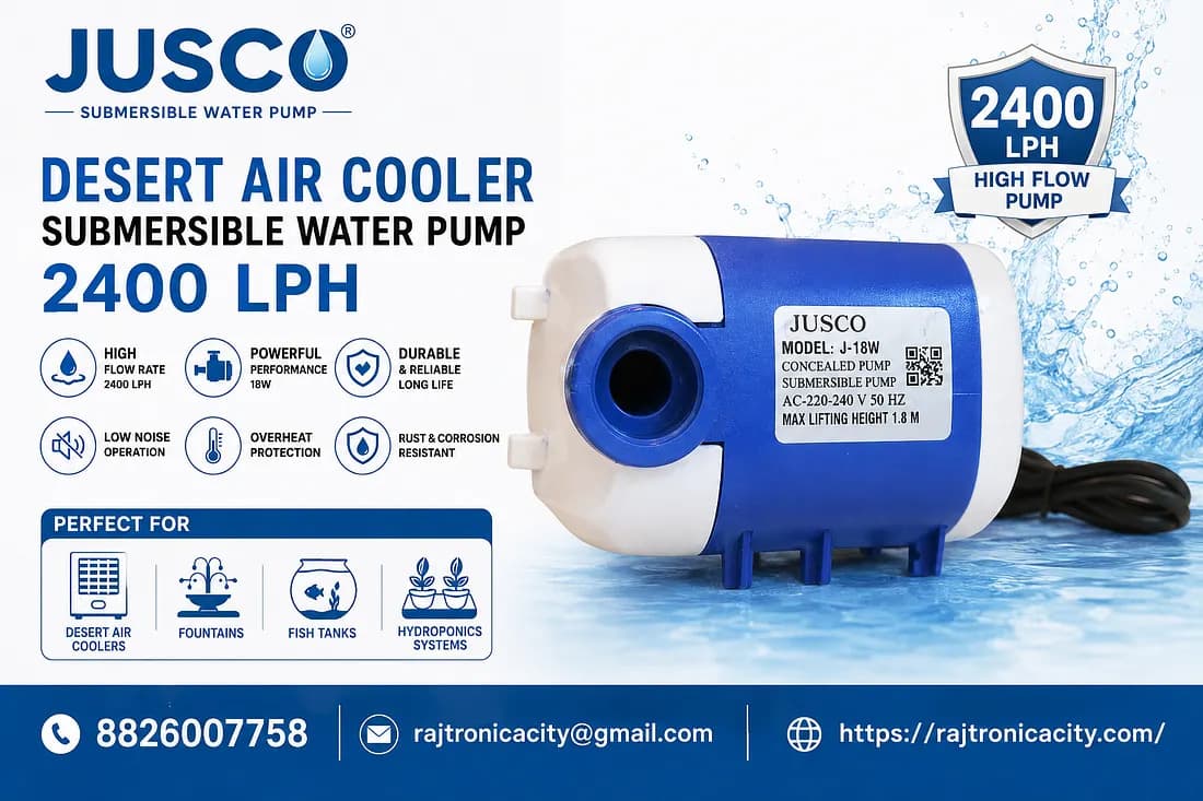 Submersible Cooler Pump Manufacturer in Delhi NCR | Raj Industries