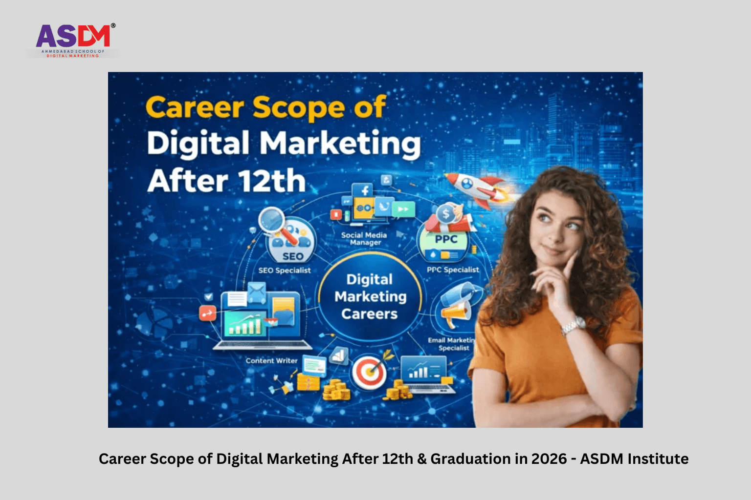 Career Scope of Digital Marketing After 12th & Graduation in 2026 – ASDM Institute