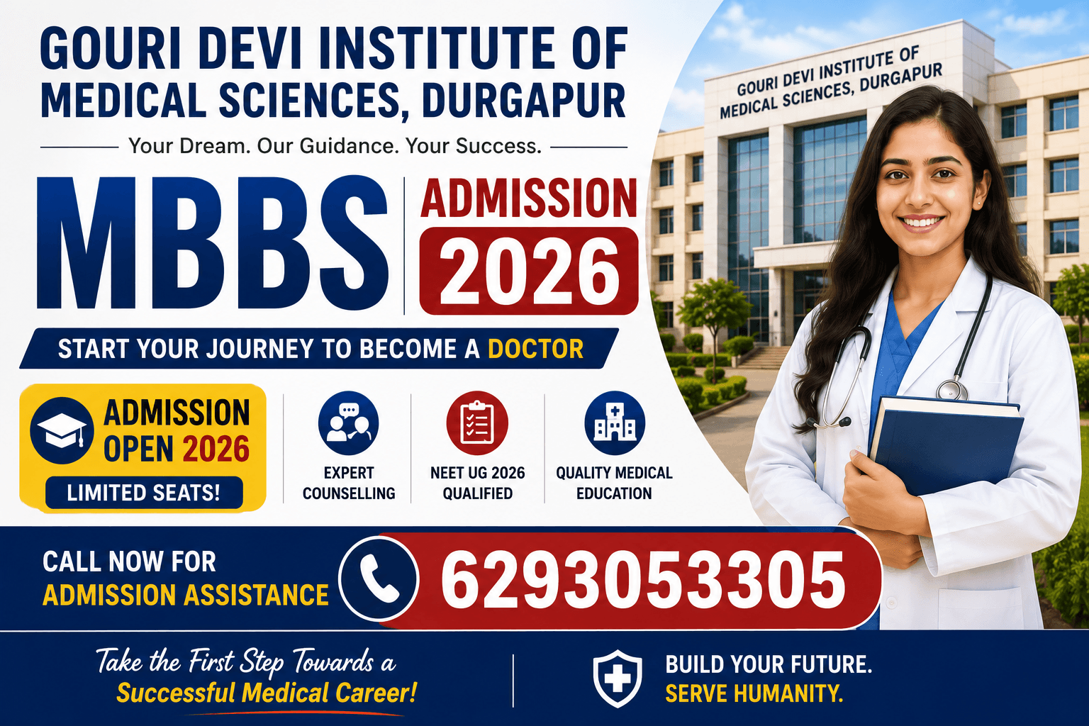 Gouri Devi Institute of Medical Sciences Durgapur MBBS Admission 2026
