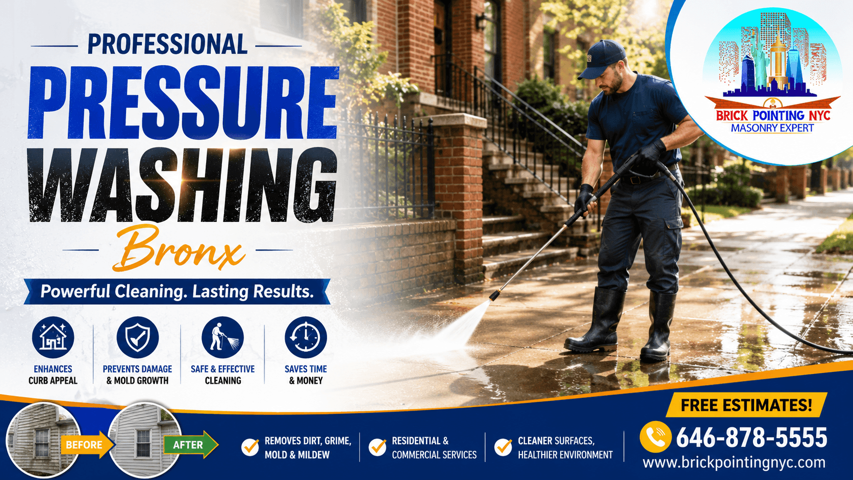 Pressure Washing Bronx