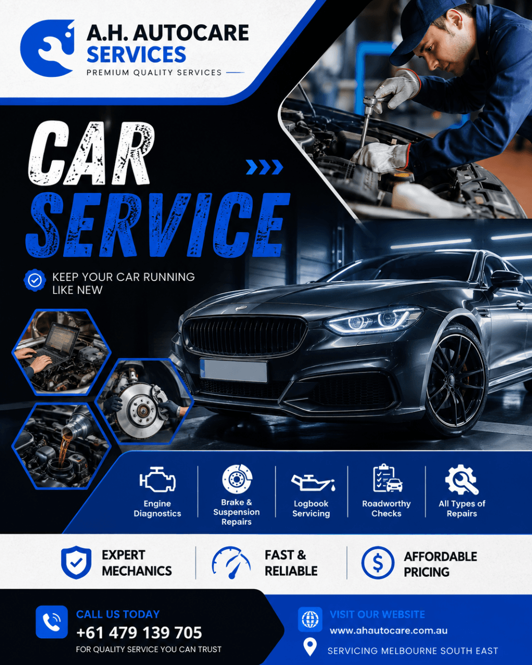 Expert Mechanics for Car Repairs in Melbourne South East