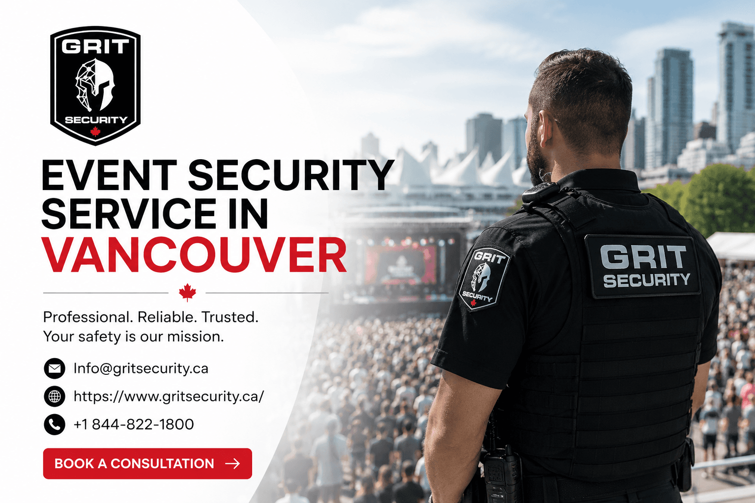 Trusted Event Security Service in Vancouver for Any Event