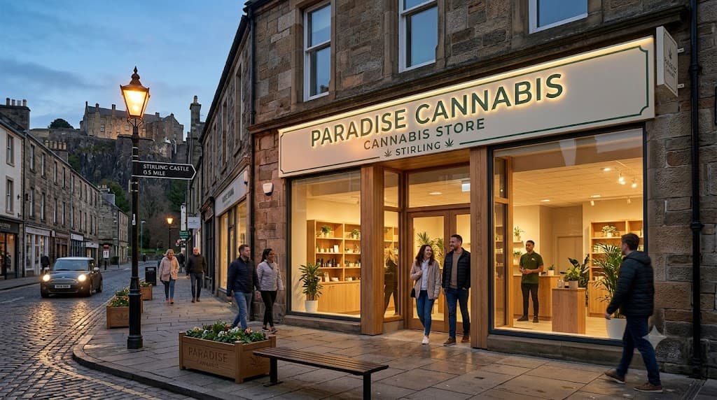 Cannabis Store in Stirling  -Paradise Cannabis