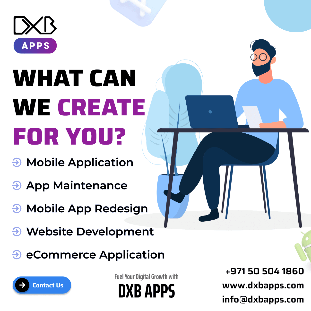 DXB APPS – Custom Mobile App Development Company in Dubai