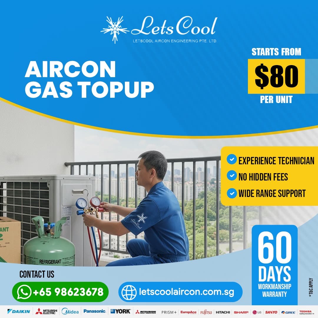 Is aircon gas top-up necessary?