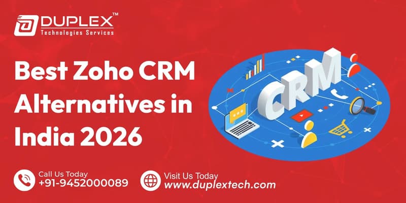 Zoho CRM Alternatives in India | Duplex Tech