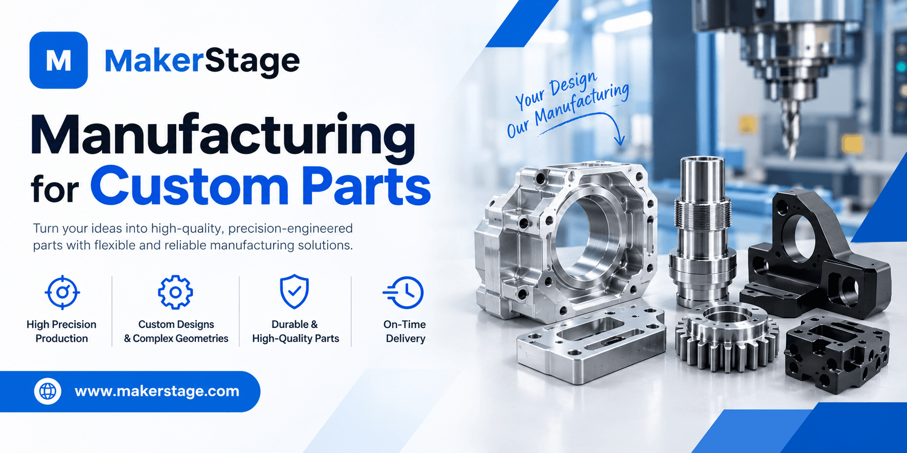 Manufacturing for Custom Parts