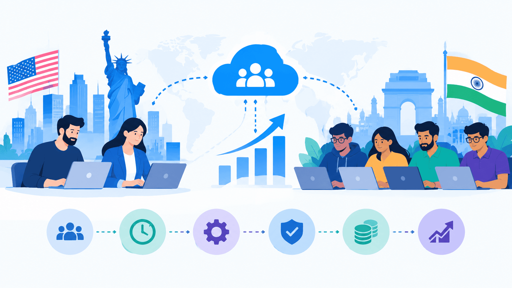 How a USA SaaS Company Scaled Its Engineering Team With Indian Developers