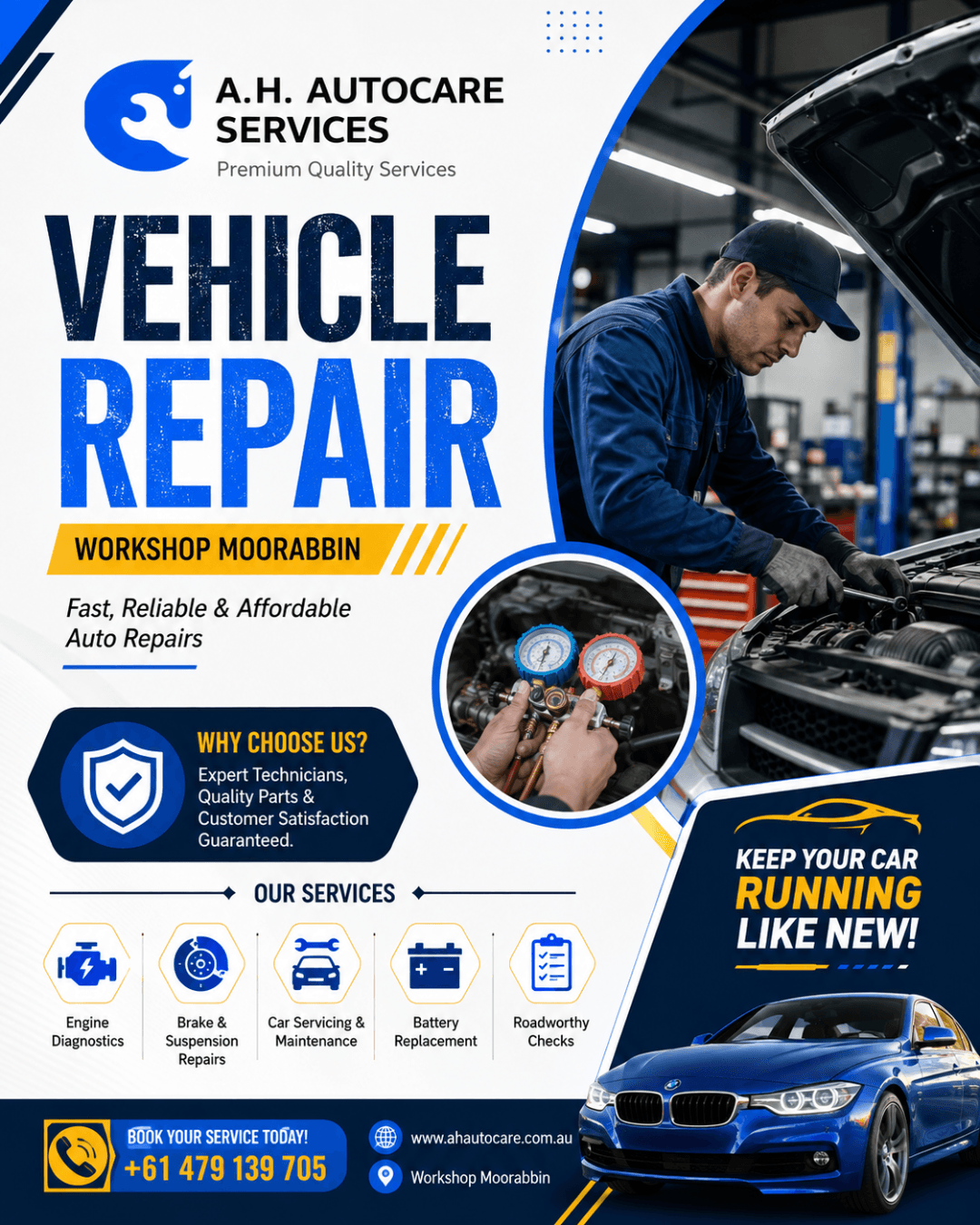 Professional Auto Repair Services in Moorabbin