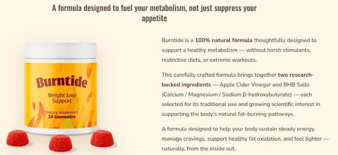 BurnTide United Kingdom – 2026 Review, Price & Ingredients